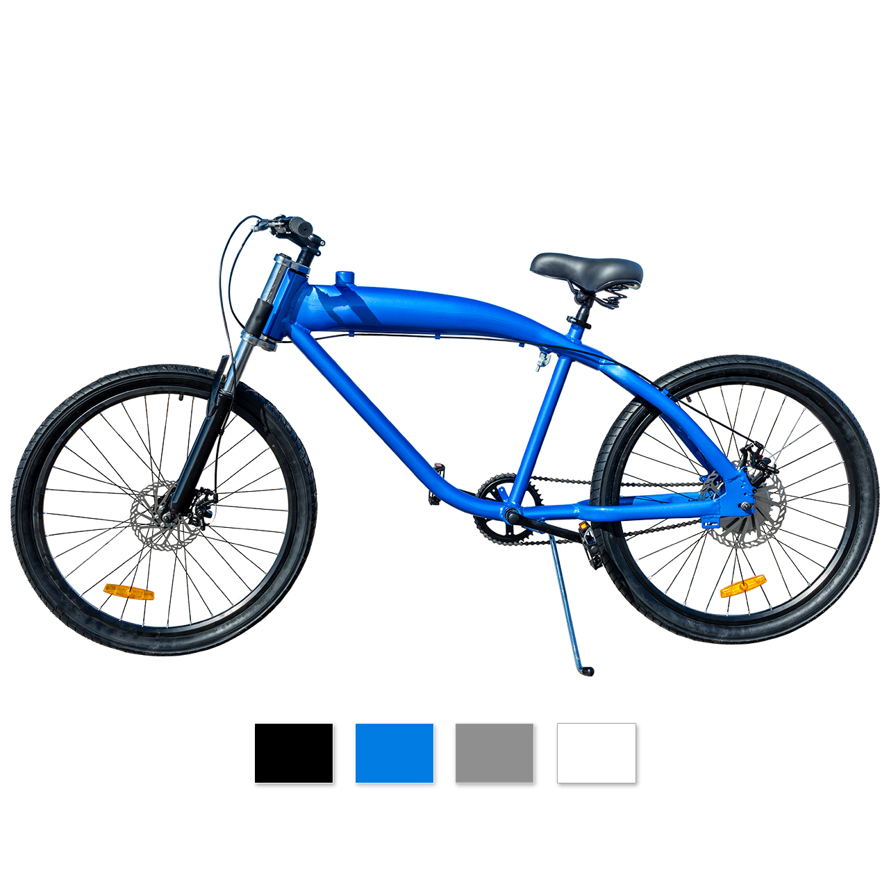 Zeda Dawn V2 Engine-Ready Motorized Bicycle - Built In Gas Tank - 26 Inch Felt Faker Cruiser Replica Gas Frame Bike Questions & Answers