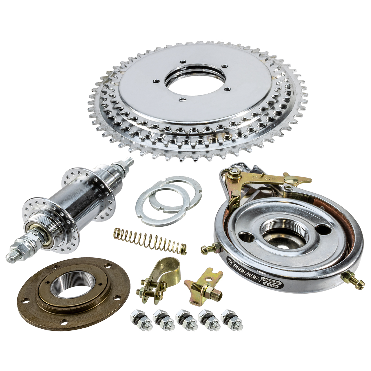 Freewheel Sprocket & HD Axle Kit w/Brake Questions & Answers