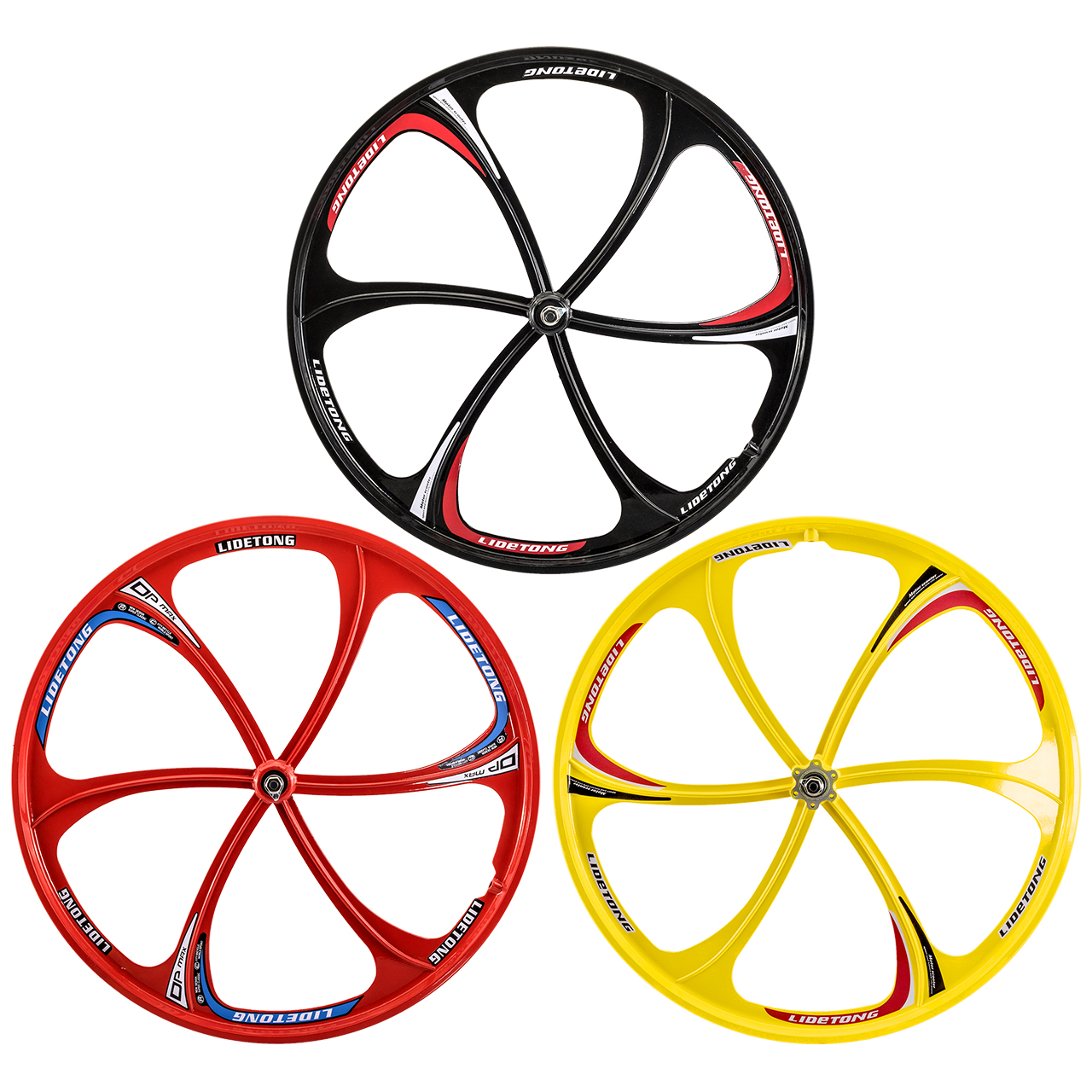 Aluminum 26" Motorized Bicycle Mag Wheel Set Questions & Answers