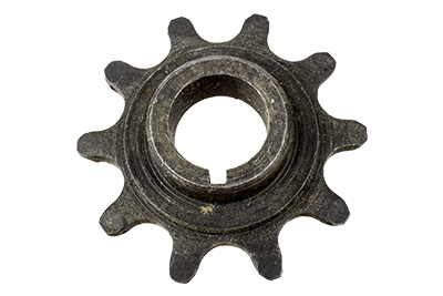 What is the distance between the teeth and what is the length of the teeth on this 10 tooth sprocket